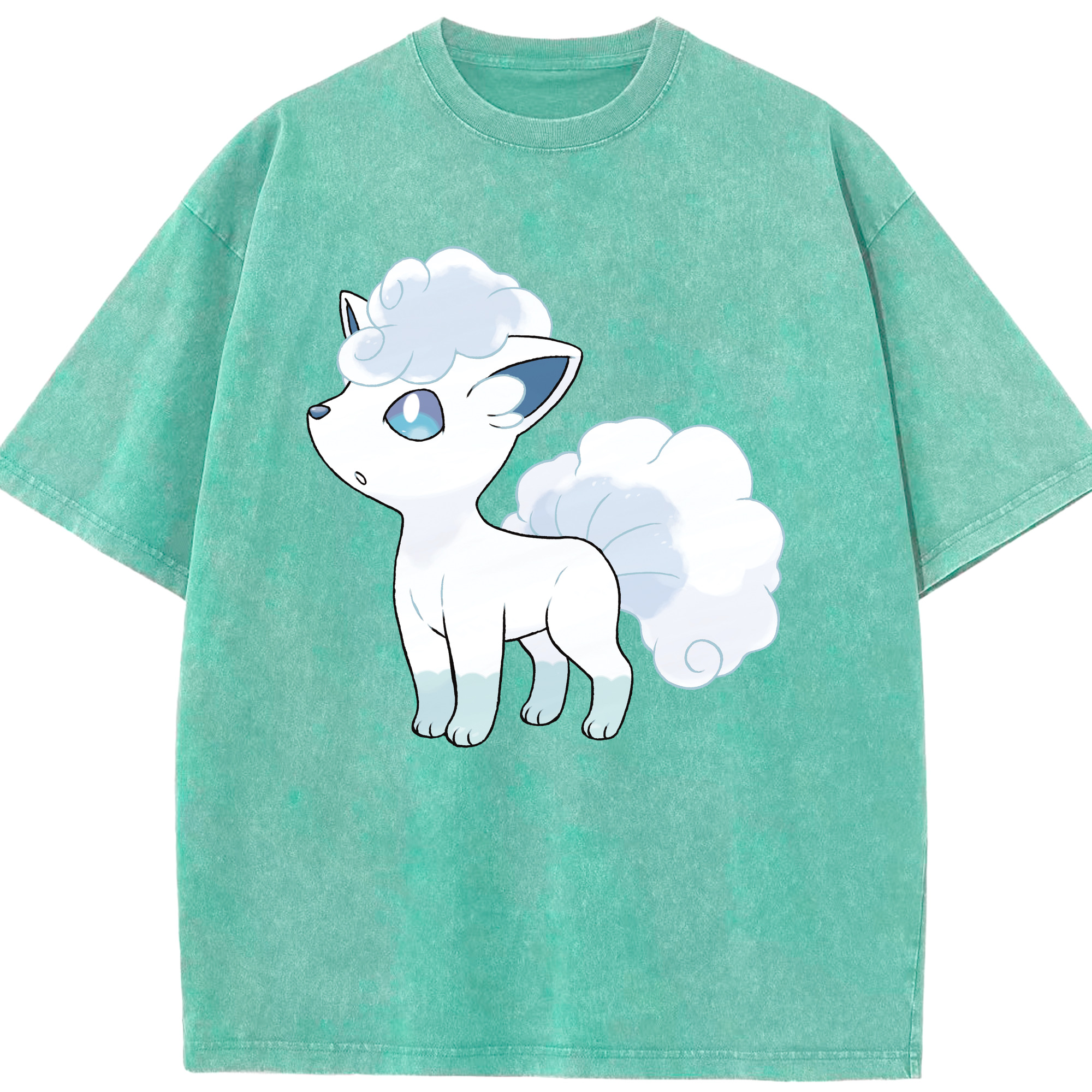 （画像用） ポケットモンスター Pokémon 綿100% ヴィンテージ風 半袖Tシャツ（フロントプリント）